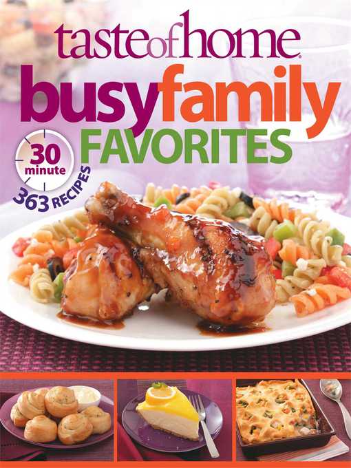 Cover image for Busy Family Favorites
